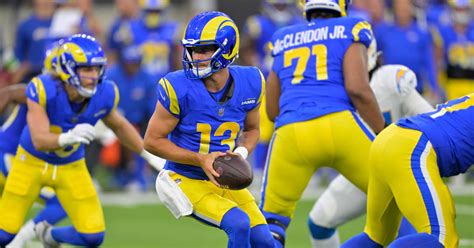 Stetson Bennett, Los Angeles Rams Defense Struggle in First Half vs. Denver Broncos - Sports ...