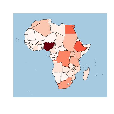 Choropleth map with R – the R Graph Gallery