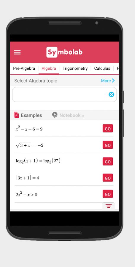 Symbolab - Math solver - Android Apps on Google Play