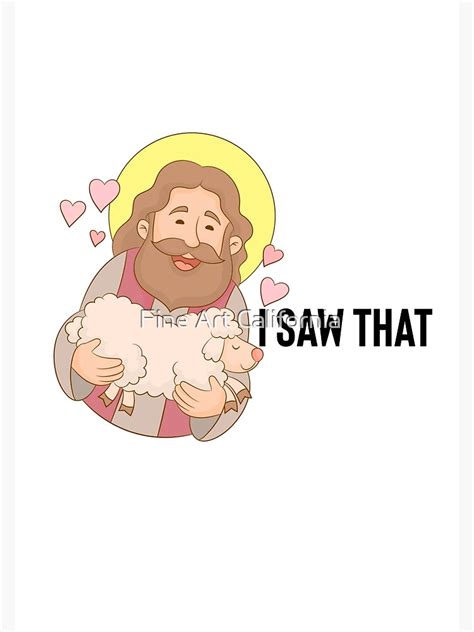 "Jesus I Saw That Meme" Poster for Sale by sourav1993 | Redbubble