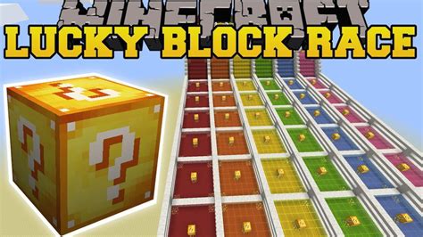 Lucky Block Races Map 1.12.2/1.12 for Minecraft - 9Minecraft.Net