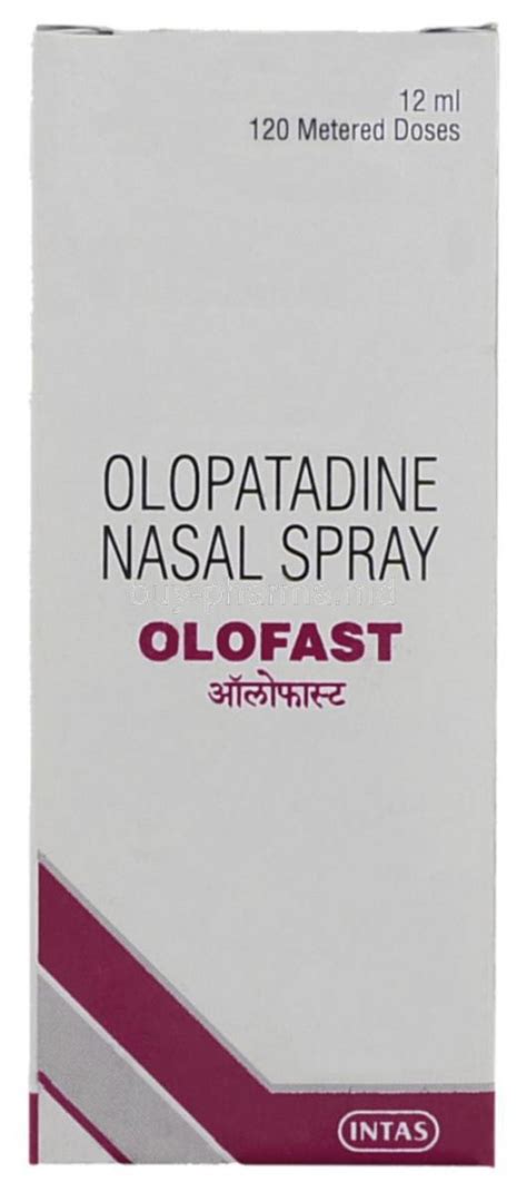 Buy Olopatadine Hydrochloride Online Olopatadine hydrochloride Nasal Spray