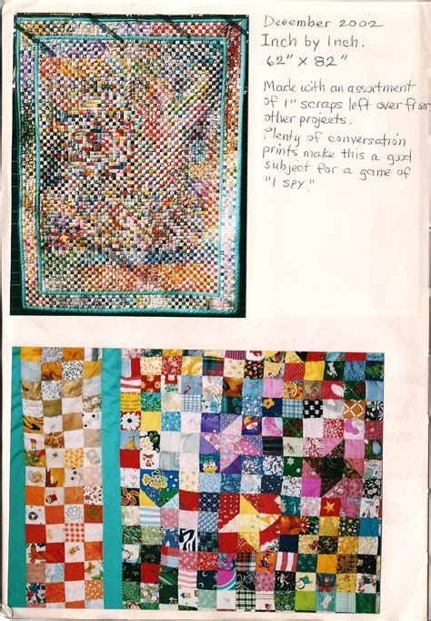 My Quilt Diary: Inch By Inch 2002