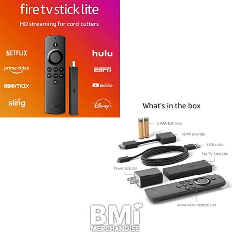 AMAZON FIRE TV STICK LITE-STRAPPED