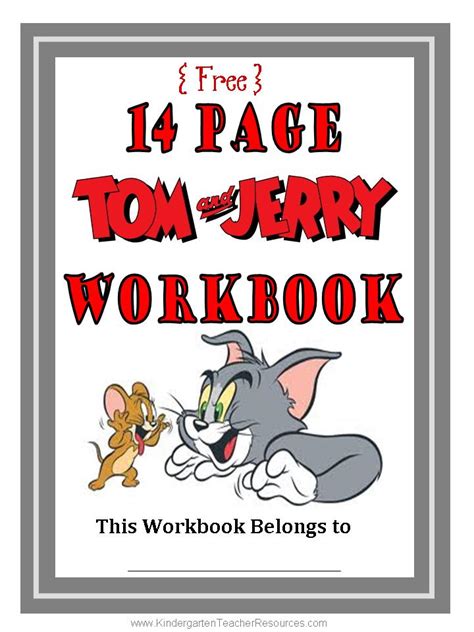 Tom and Jerry Math Workbook