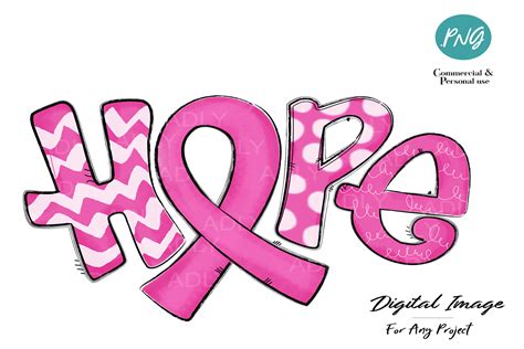 Hope Sublimation, Breast Cancer Awareness Graphic by adlydigital · Creative Fabrica