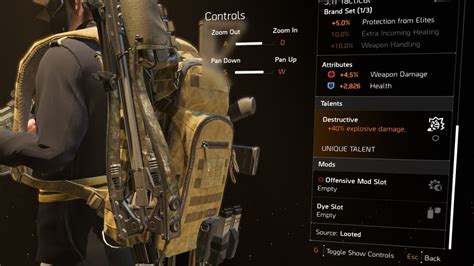 The Division 2: Equipment and Weapon Talents Explained - Gamepur