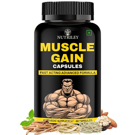 CRD Ayurveda Muscle Gain Capsules (60 Capsules) – CRD Ayurveda