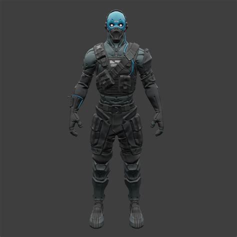 Cobalt - Fortnite 3D Model by Shevraar