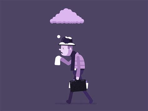 Feeling Under the Weather - Animated Gif on Behance