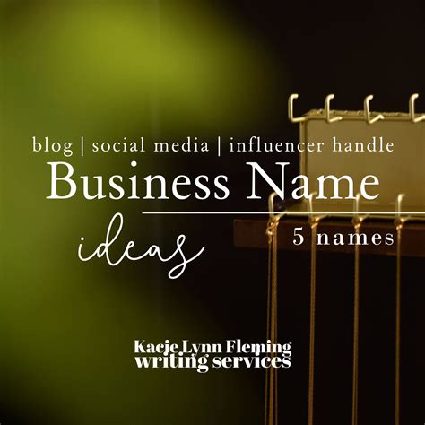 Blog Name Ideas, Instagram Username, Influencer Handle, Naming Help ...