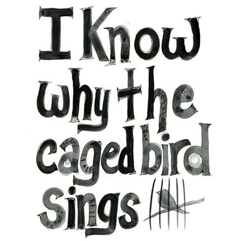 I Know Why the Caged Bird Sings... 8 x 10 Glossy Print ($20) liked on Polyvore | The caged bird ...