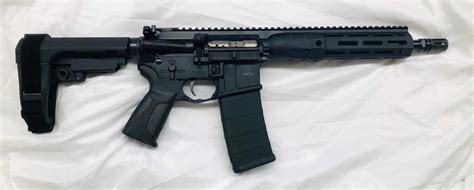 LWRC IC DI 300 Blackout Pistol, Geissele SSA-E Trigger, M-Lok Rail, 10. ...