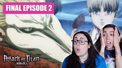 ATTACK ON TITAN Reaction THE FINAL EPISODE SPECIAL 2 1/2 - YouTube