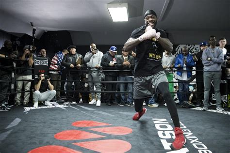 Deontay Wilder Holds Los Angeles Media Workout | GoingFor2.com