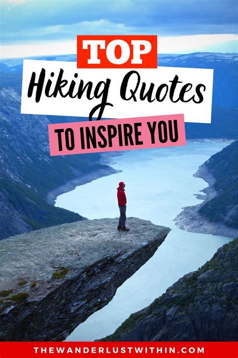 Looking for hiking captions for Instagram? Here are the most inspirational hiking quotes for ...