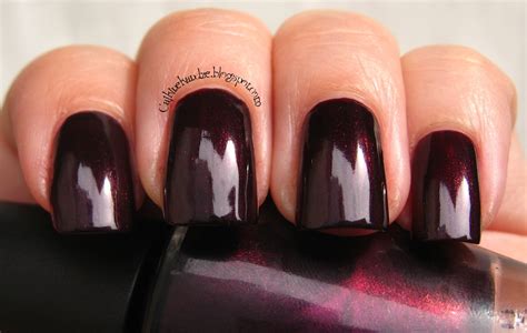 OPI Black Cherry Chutney | Cajkine kandže i sve njihove boje