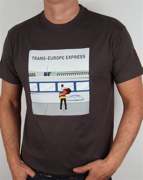 80s Casuals Trans-Europe Express T-shirt Dark Grey,tee,mens,away,days