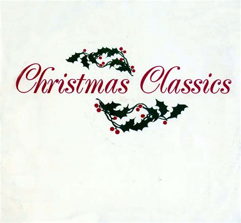 Christmas Classics. WCI Entertainment Division. 4 record set for the price of 2! (SL9308, SL9309 ...