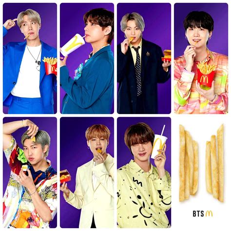 BTS x McDonalds Photocards | Army Corner Store