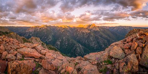 Needle Mountains Panorama | Weminche Wilderness, Colorado | Mountain ...