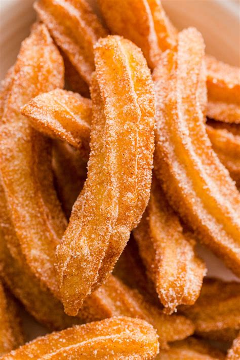 Homemade Churros coated in cinnamon sugar are the ultimate treat! Watch ...