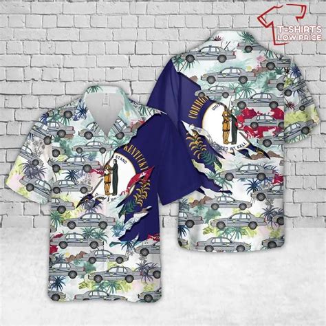 Kentucky State Police Hawaiian Shirt Outfit - T-shirts Low Price