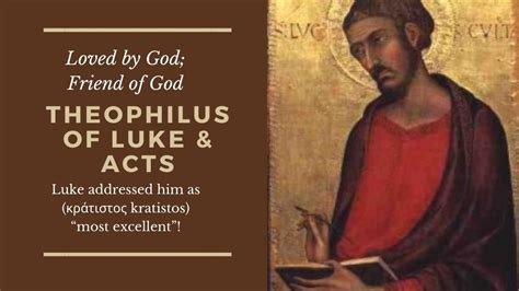 EARLY CHRISTIANITY: Theophilus—Loved by God; Friend of God - Christian Publishing House Blog