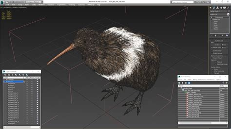 Kiwi Bird 3D Model $99 - .3ds .blend .c4d .fbx .max .ma .lxo .obj .gltf .unitypackage - Free3D