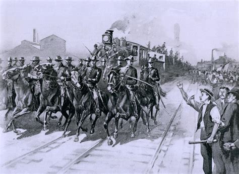 During The Pullman Strike Of 1894 Photograph by Everett