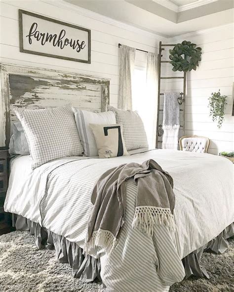 Rustic Farmhouse Bedroom Master Suite (13 | Farmhouse bedroom decor ...