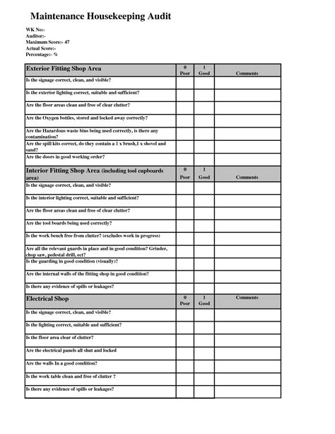 16 Quality Assurance Worksheet / worksheeto.com