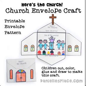 Church-themed Crafts and Activities for Sunday School