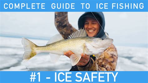 Complete Guide To Ice Fishing - #1 - Ice Safety - Jay Siemens