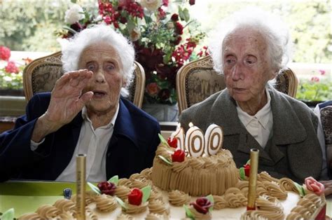 The world's oldest twins have celebrated their 100th birthday