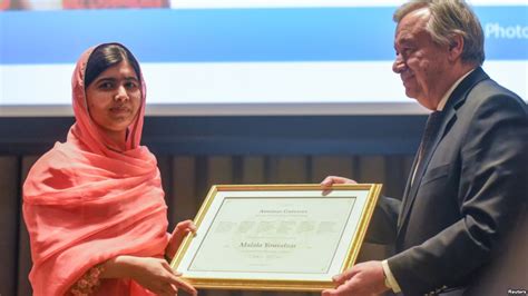 Malala Yousafzai Named UN Messenger of Peace - Pakistan Shining