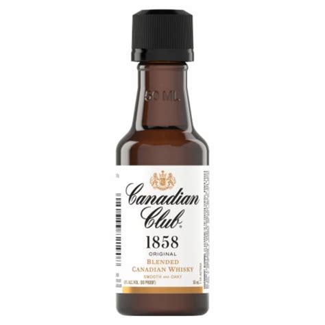 Canadian Club 1858 Original Blended Canadian Whisky, 50 ml - Kroger