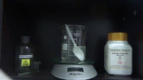 Sodium Hydroxide solution - YouTube