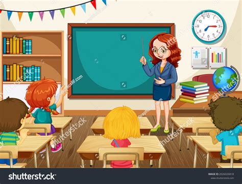 1,502 Teacher Teaching Classroom Scene Images, Stock Photos & Vectors | Shutterstock