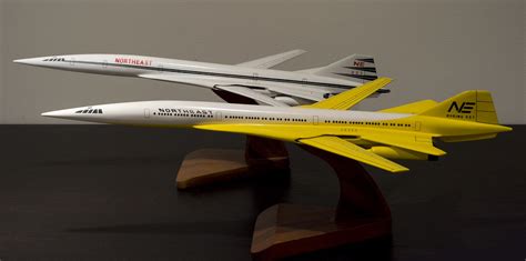 1:100 Boeing 2707 Northeast Airlines | These models were mad… | Flickr