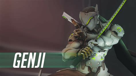 Genji from Overwatch - HD Wallpaper by Ferexes