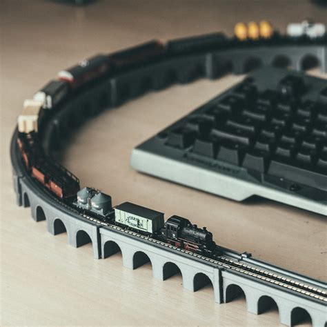 Z Scale Viaduct Track Set for Marklin Track by Josh-3d | Download free STL model | Printables.com