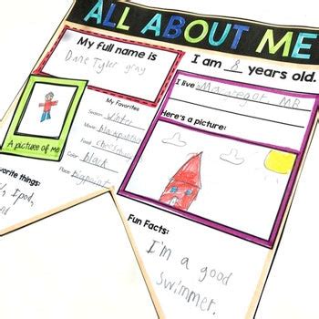 All About Me Back to School Bulletin Board Display – Shelley Gray Teaching