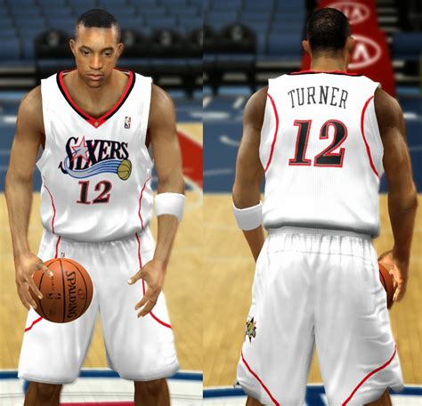 NBA 2K14 Complete Philadelphia 76ers Jerseys Patch Pack - HoopsVilla