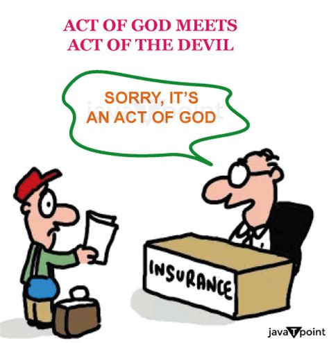 What is an Act of God? With Example, Insurance Coverage - JavaTpoint