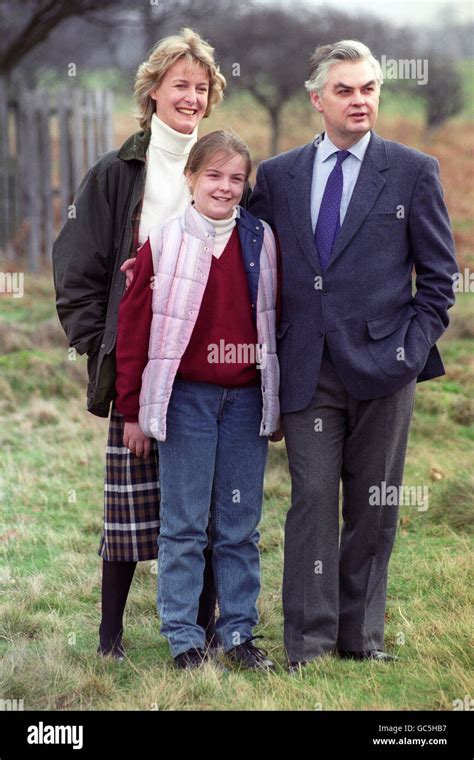 Norman Lamont and Family - Richmond Park, London Stock Photo - Alamy