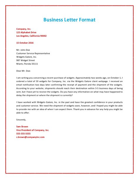 30 Professional Business Letter Templates [Word]