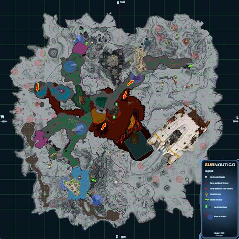 [Spoilers] found this map of the lost river/lava zone : r/subnautica