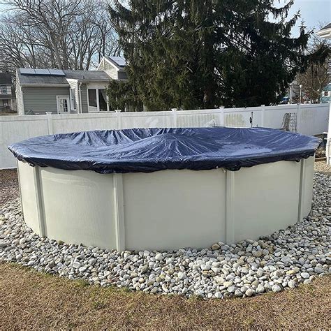 Heavy Duty Above Ground Winter Mesh Pool Cover– Zincera