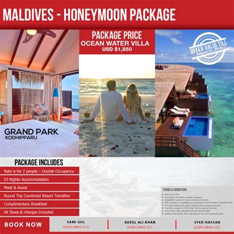 Maldives Honeymoon Ocean Water Villa - Travel Mate